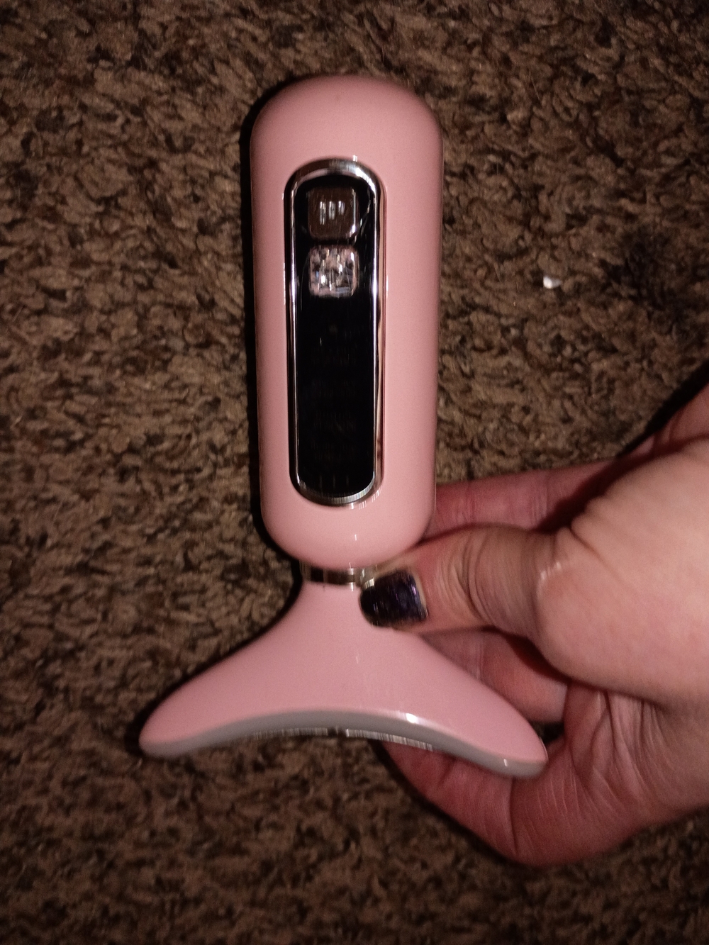 Pink Portable Handheld Facial Device - Beauty Tool